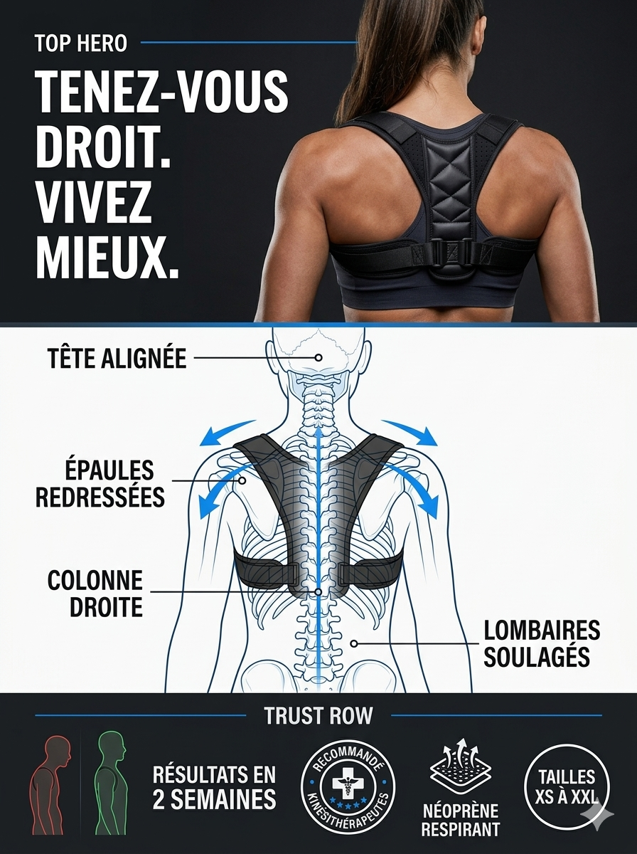 Redressez votre posture en toute simplicité