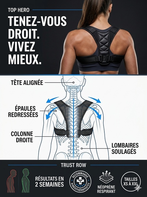 Redressez votre posture en toute simplicité